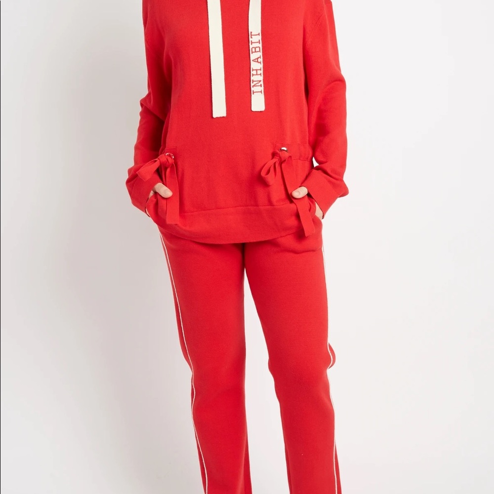 INHABIT hoodie and pants set
